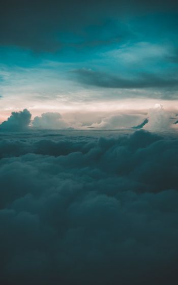 above the clouds Wallpaper 1600x2560