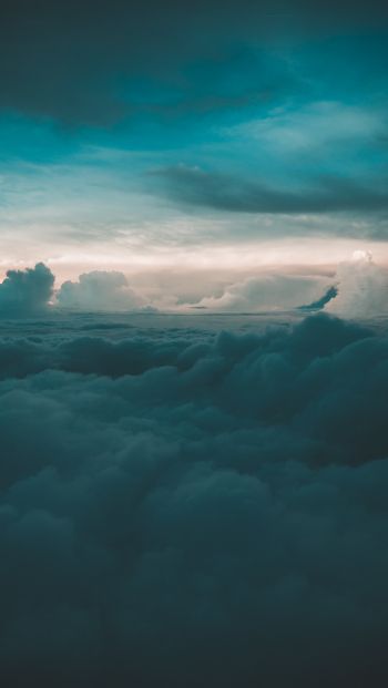 above the clouds Wallpaper 640x1136