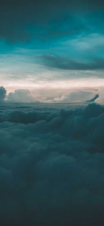 above the clouds Wallpaper 1170x2532
