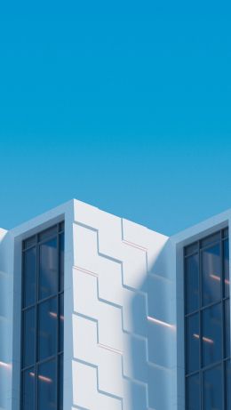 building, graphics Wallpaper 640x1136