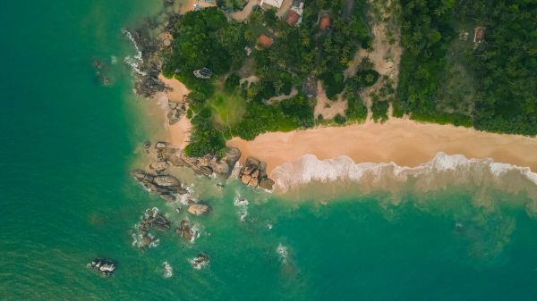 Балапития, Sri Lanka, coastal zone Wallpaper 1366x768