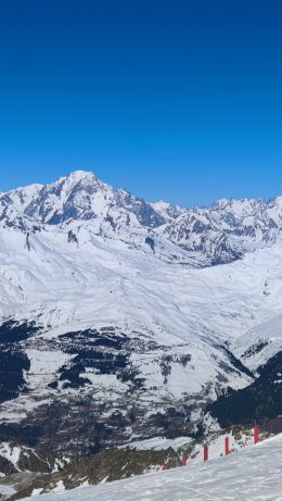 Aiguille Rouge, Villaroge, Frankrik, mountains Wallpaper 640x1136