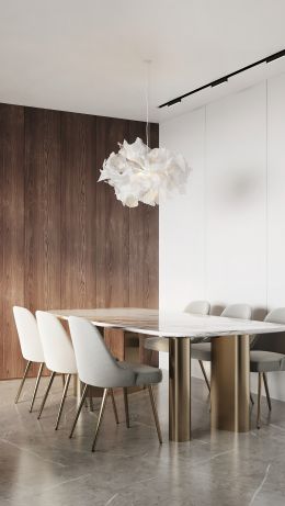 dining room, furniture Wallpaper 640x1136