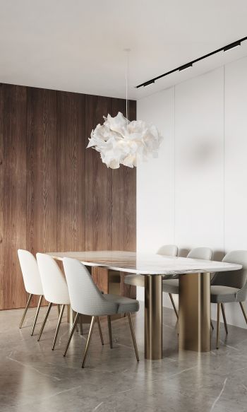 dining room, furniture Wallpaper 1200x2000
