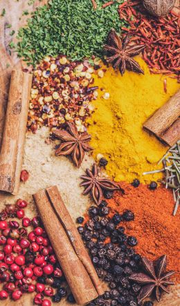 spices, cover Wallpaper 600x1024