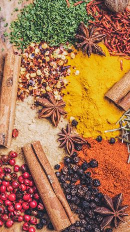 spices, cover Wallpaper 1080x1920