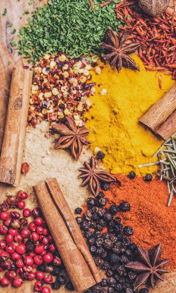 spices, cover Wallpaper 1200x2000
