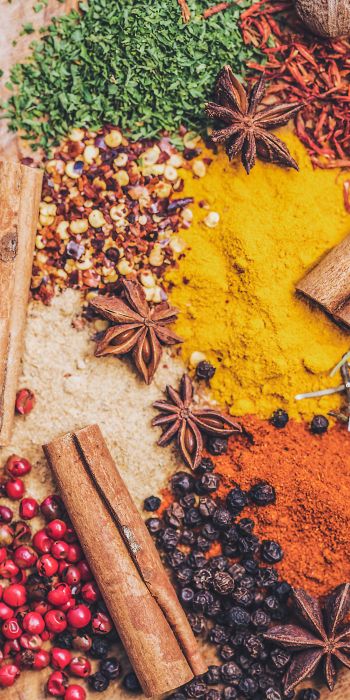 spices, cover Wallpaper 720x1440