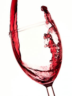a glass of wine Wallpaper 1536x2048