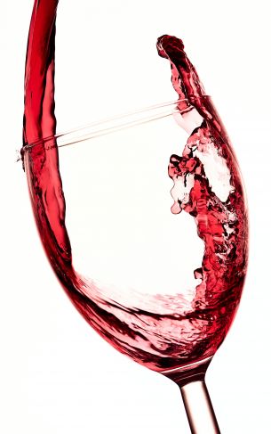 a glass of wine Wallpaper 1752x2800