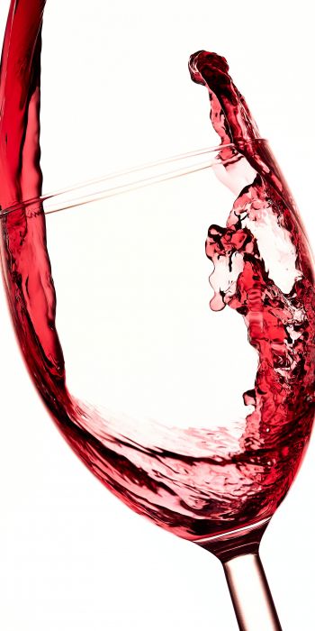 a glass of wine Wallpaper 720x1440