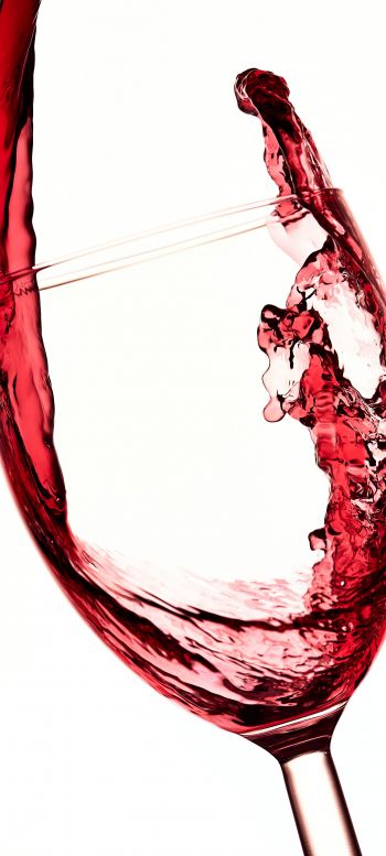 a glass of wine Wallpaper 720x1600