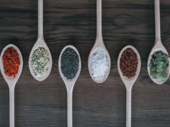 spices, spoons Wallpaper 800x600