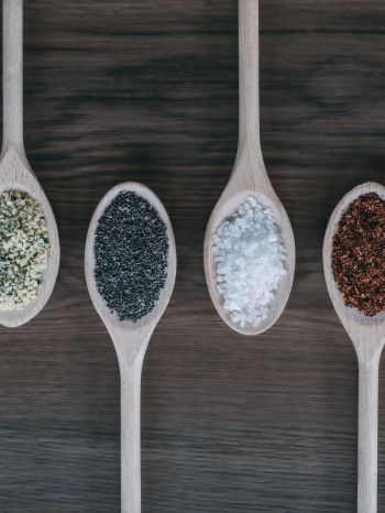 spices, spoons Wallpaper 2048x2732