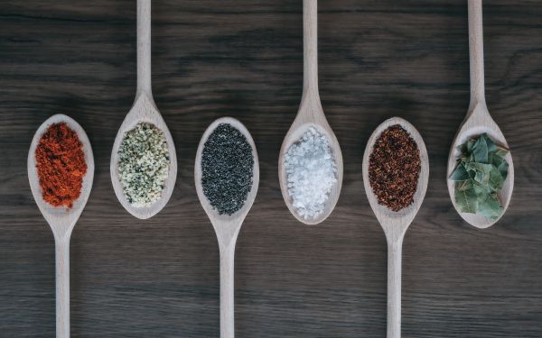 spices, spoons Wallpaper 1920x1200