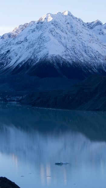 mountain, lake Wallpaper 640x1136