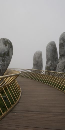 Da Nang, vietnam, bridge Wallpaper 720x1440