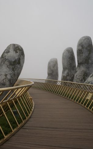 Da Nang, vietnam, bridge Wallpaper 1752x2800