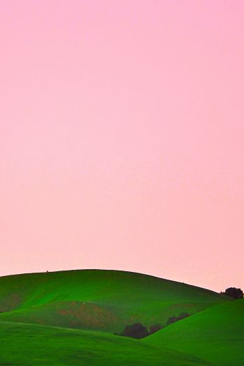 green hills, sky Wallpaper 640x960