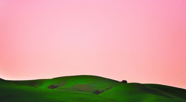 green hills, sky Wallpaper 5528x3064
