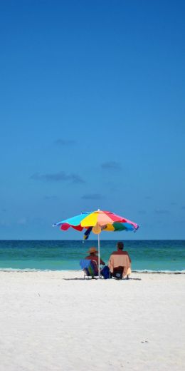 Clearwater Beach, Clearwater, Florida, USA Wallpaper 720x1440