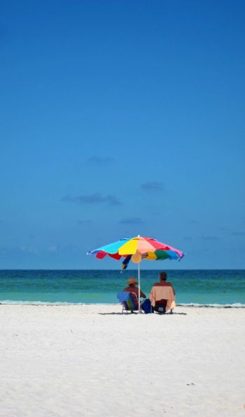Clearwater Beach, Clearwater, Florida, USA Wallpaper 600x1024