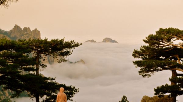 Aiguille de Bavella, Quensa, France Wallpaper 1280x720