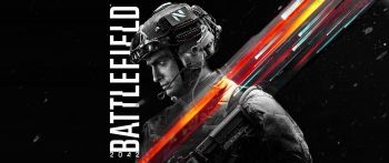 Battlefield 2042, black wallpaper Wallpaper 2560x1080