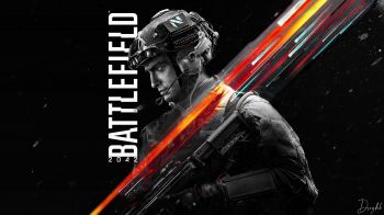 Battlefield 2042, black wallpaper Wallpaper 2560x1440