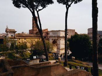 Обои 1024x768 столичный город Рим, Италия