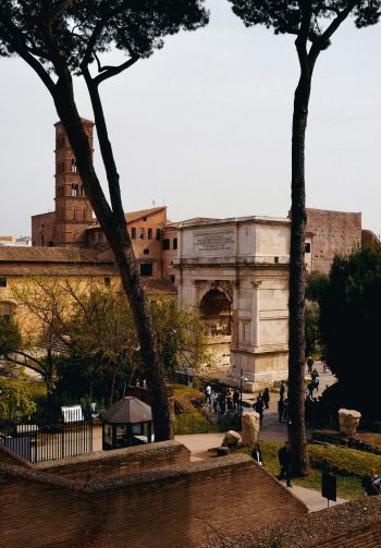 Обои 1640x2360 столичный город Рим, Италия