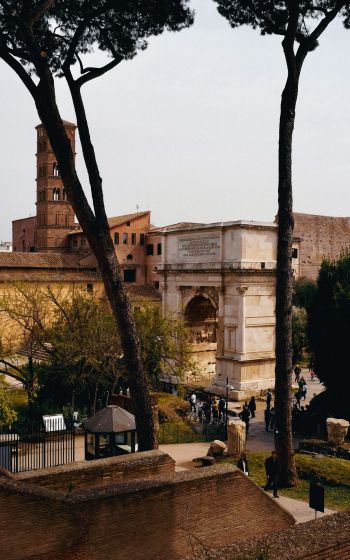Обои 1600x2560 столичный город Рим, Италия