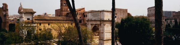 metropolitan city of rome, Italy Wallpaper 1590x400