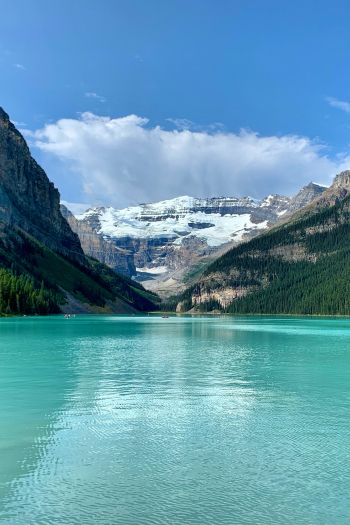 Banff, Canada, lake Wallpaper 640x960