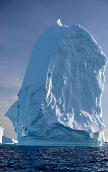 Обои 800x1280 Антарктида, ледник