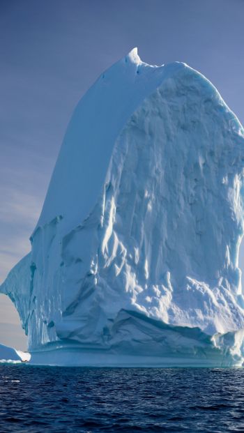 Обои 640x1136 Антарктида, ледник