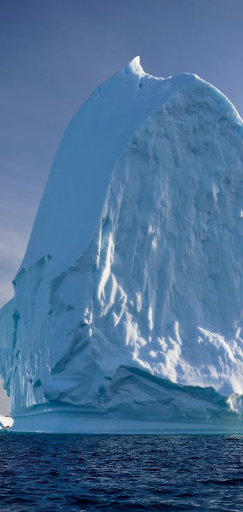 Antarctica, glacier Wallpaper 1440x3040
