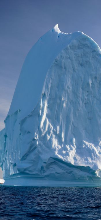 Обои 828x1792 Антарктида, ледник