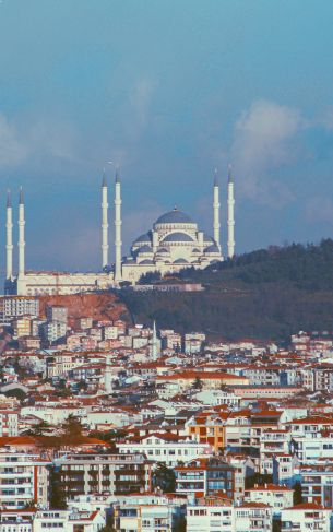 Istanbul, Turkey, city view Wallpaper 1752x2800