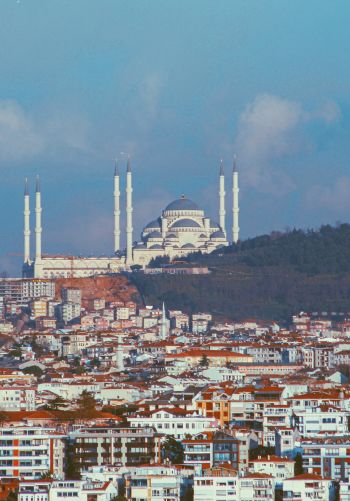 Istanbul, Turkey, city view Wallpaper 1668x2388