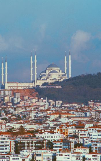 Istanbul, Turkey, city view Wallpaper 1200x1920