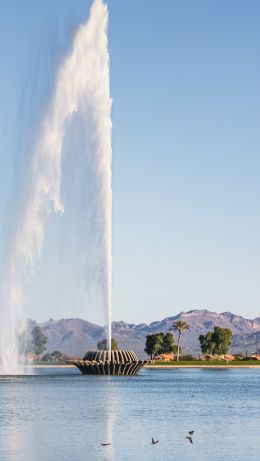 Arizona, USA, lake Wallpaper 640x1136