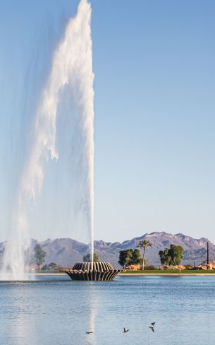 Arizona, USA, lake Wallpaper 1600x2560