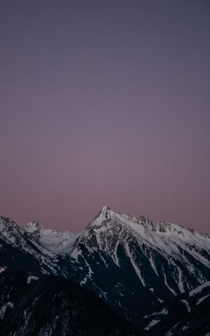 mountains, blue sky Wallpaper 800x1280