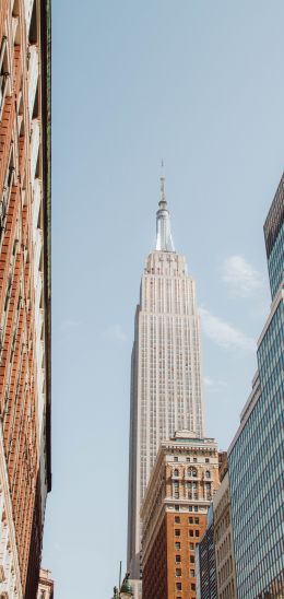 Обои 720x1520 город, небоскреб