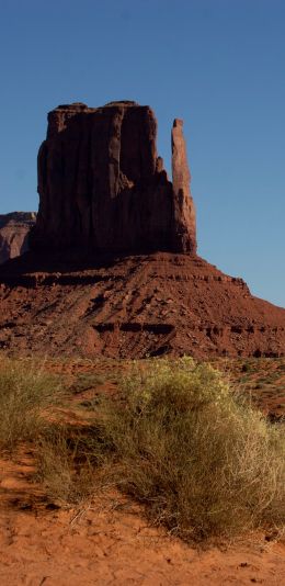 Обои 1080x2220 Долина монументов, Аризона, США
