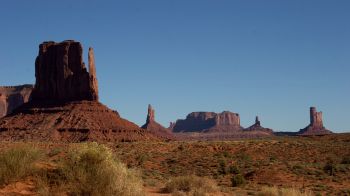 Обои 1600x900 Долина монументов, Аризона, США