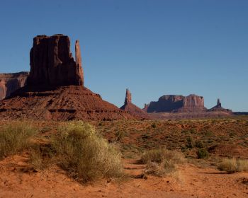 Обои 1280x1024 Долина монументов, Аризона, США
