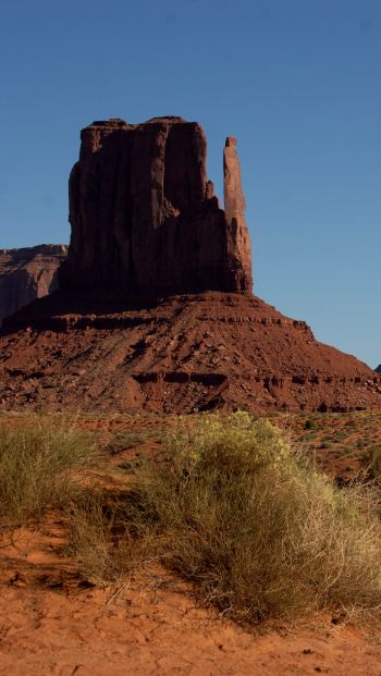 Обои 640x1136 Долина монументов, Аризона, США