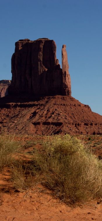 Обои 828x1792 Долина монументов, Аризона, США